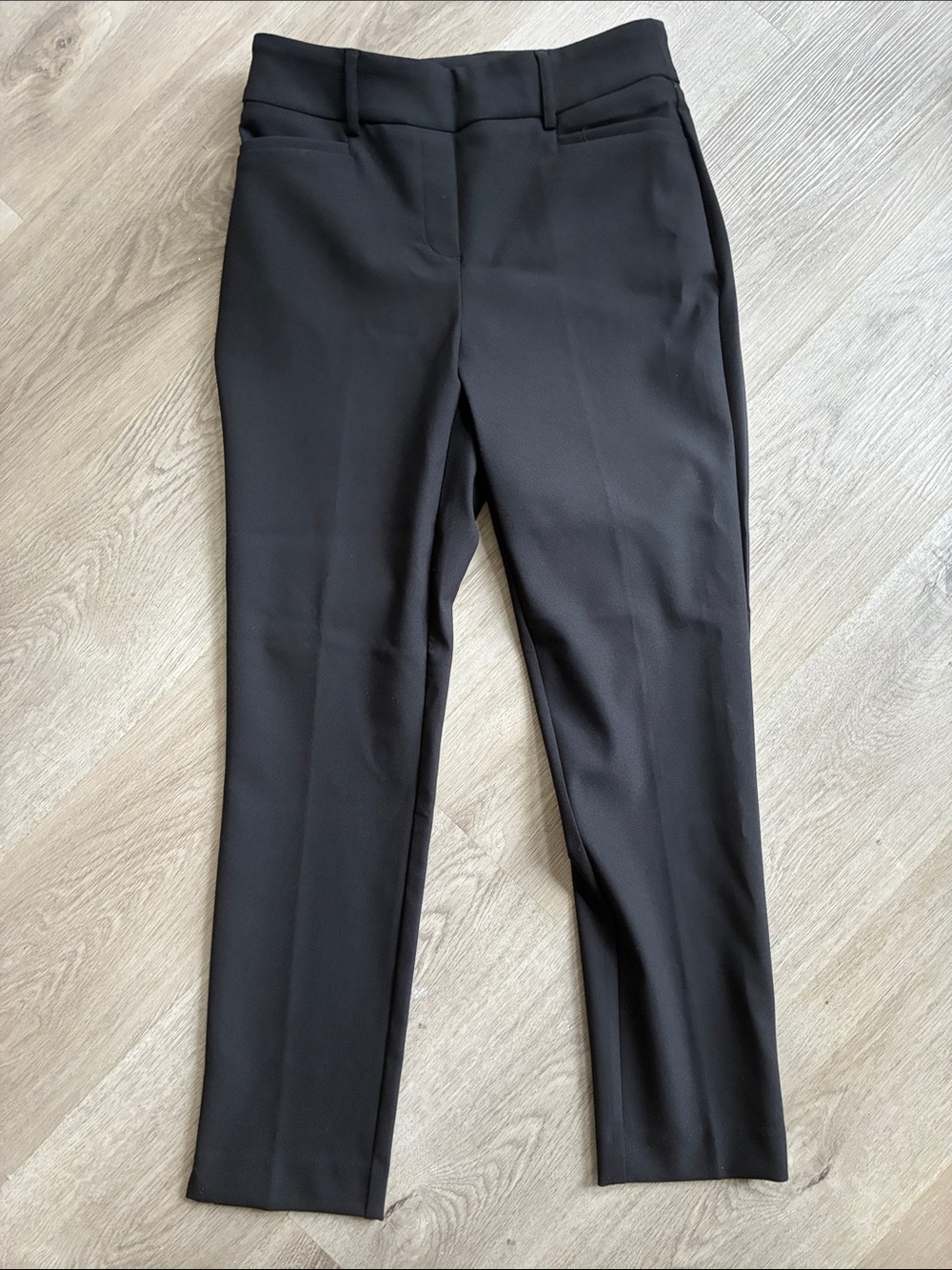 Rachel Zoe Black Straight Leg Dress Trousers